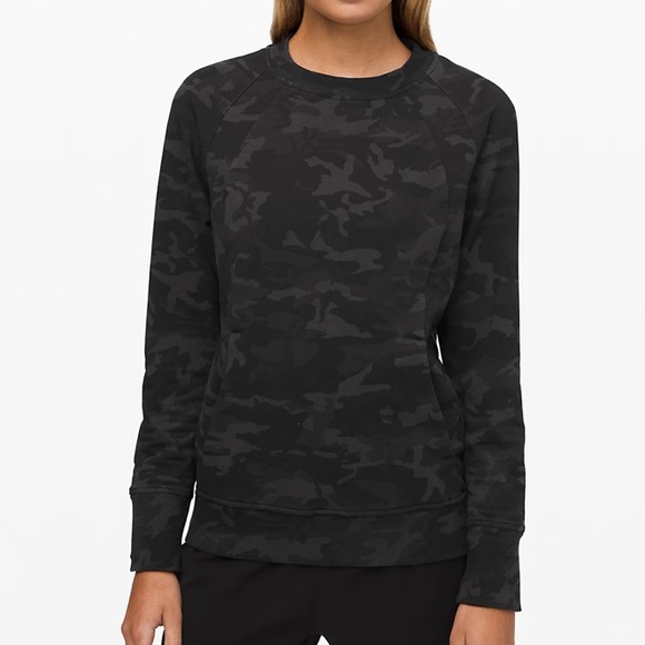 lululemon athletica Tops - Lululemon Scuba Crew * Camo